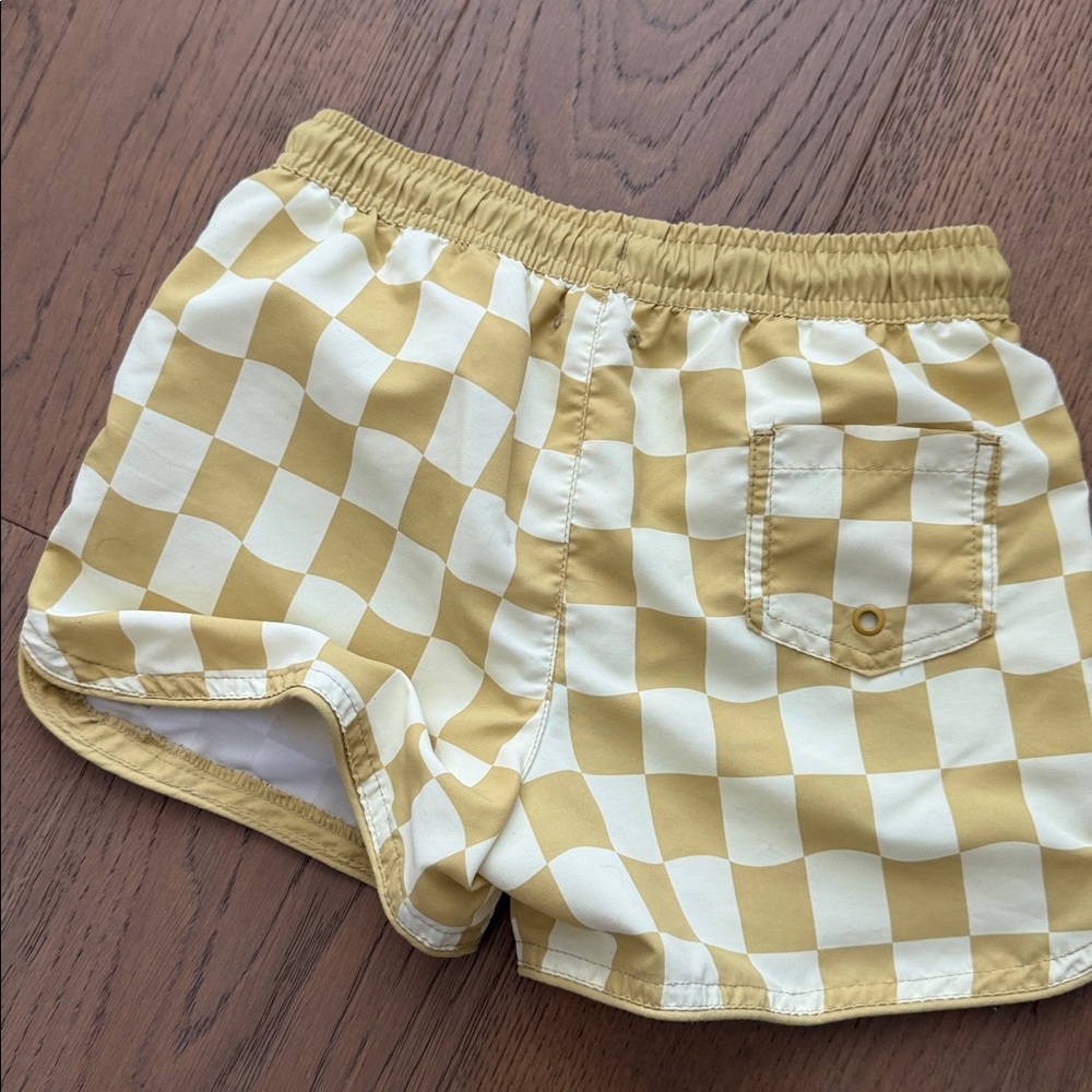 Kids checkered swim - Picture 2 of 2